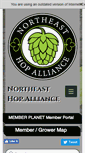 Mobile Screenshot of northeasthopalliance.org